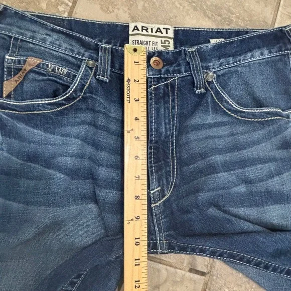 Ariat M5 Slim Stretch Adkins Stackable Straight Leg Jean Sz 34 x 38 - Picture 12 of 13